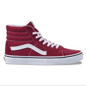 Vans Sk8-Hi rumba red/ off white shoes